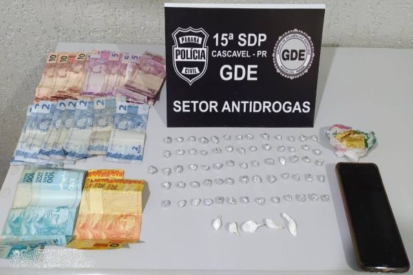 GDE Cascavel apreende mãe e filha envolvidas no tráfico de drogas no Conjunto Abelha