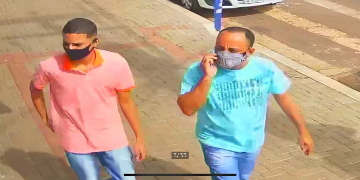 Homem furta iPhone 12 de vitrine em comercio no Bairro Alto Alegre