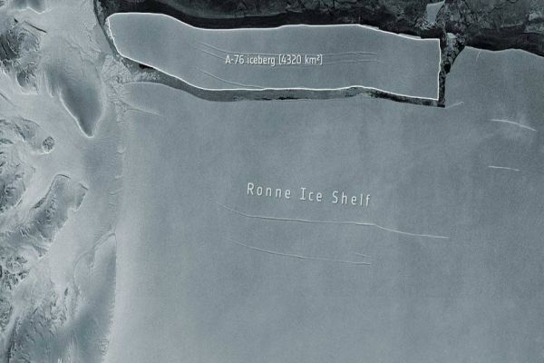 Iceberg que tem 3 vezes o tamanho da cidade de SP se separa na Antártica e se torna o maior do mundo