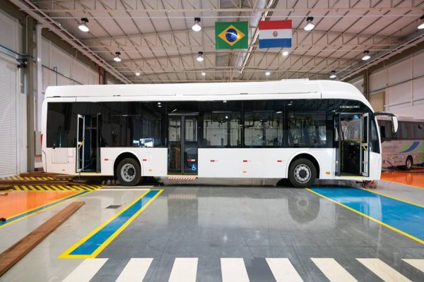 Ônibus híbrido retorna à Itaipu para fase final de testes