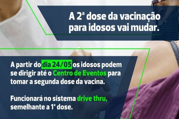 Cascavel faz repescagem de aplicação de primeira dose para idosos
