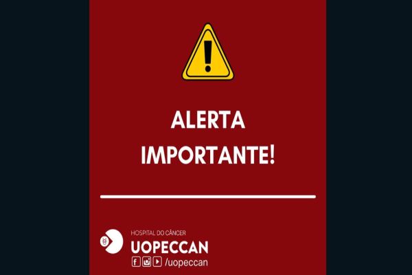 Uopeccan alerta para golpe de arrecadação de dinheiro em nome do hospital
