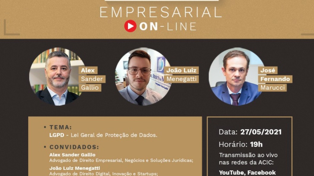 Acic abre espaço à lei de proteção de dados em reunião empresarial