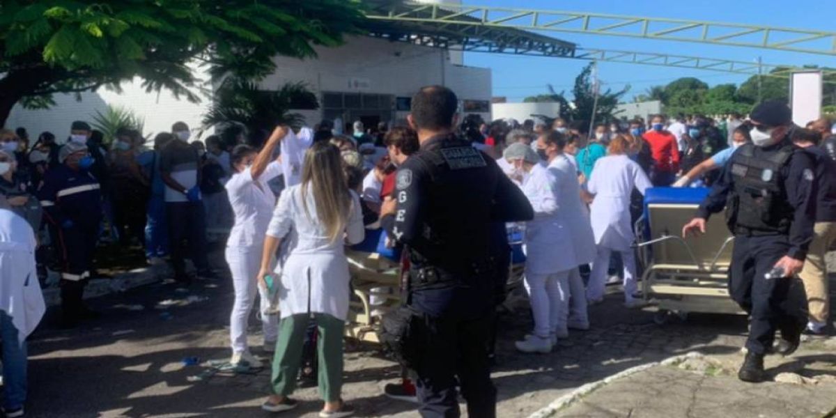 Incêndio atinge ala de hospital destinada a Covid-19 e deixa ao menos quatro mortos em Sergipe