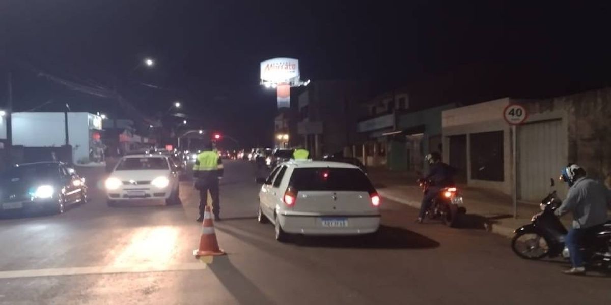 Fiscalização de trânsito: Autuações por poluição sonora foram destaques na blitz do último sábado