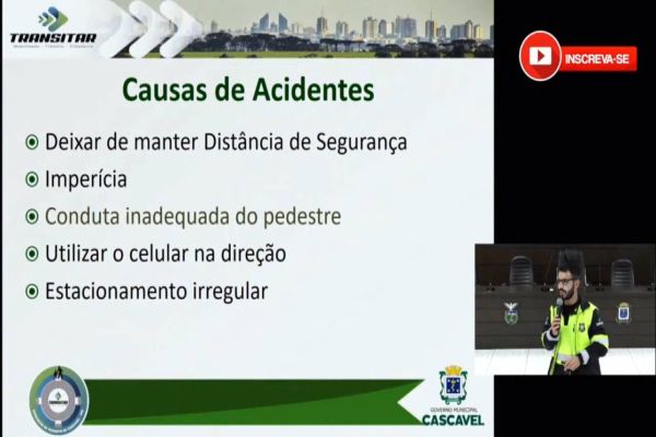 Transitar dá curso online na Câmara sobre nova legislação brasileira de trânsito