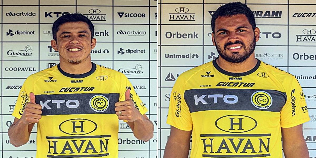 FC Cascavel anuncia dois reforços para a disputa do Campeonato Brasileiro da Série D