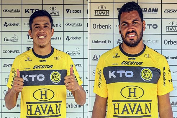 FC Cascavel anuncia dois reforços para a disputa do Campeonato Brasileiro da Série D