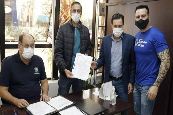 Município protocola projeto de lei que cria conselho e fundo do Esporte