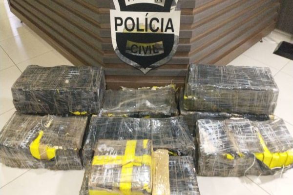 Integração entre forças de segurança pública resulta na apreensão de 167 quilos de maconha na BR-163