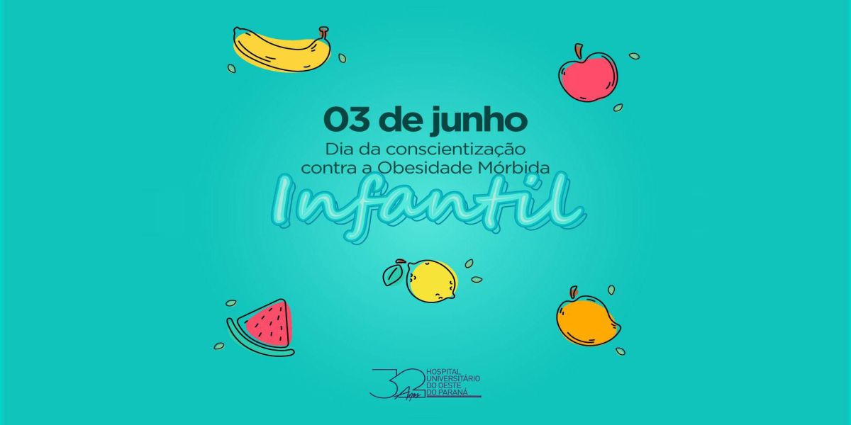 Huop alerta para hábitos que aumentam riscos de obesidade mórbida infantil