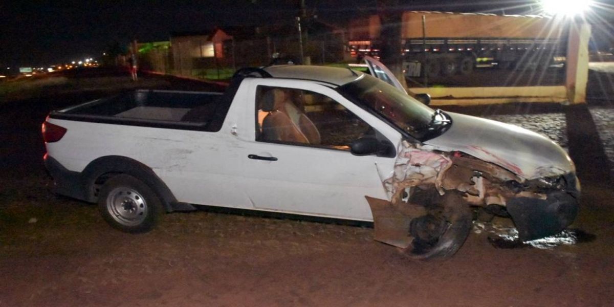 Homem fica ferido após colisão de trânsito na BR-369