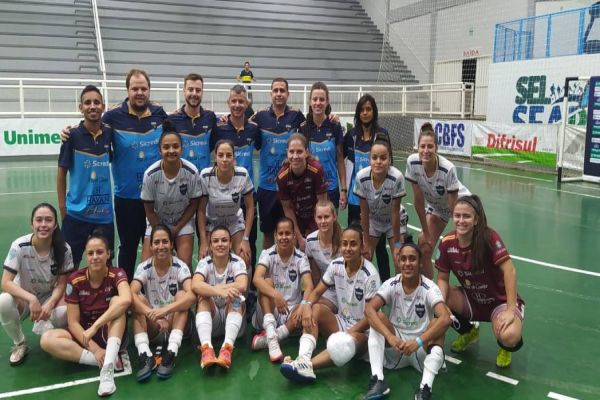 Imagem referente a notícia: Stein Cascavel Futsal vence a Female pelo Novo Futsal Feminino Brasil