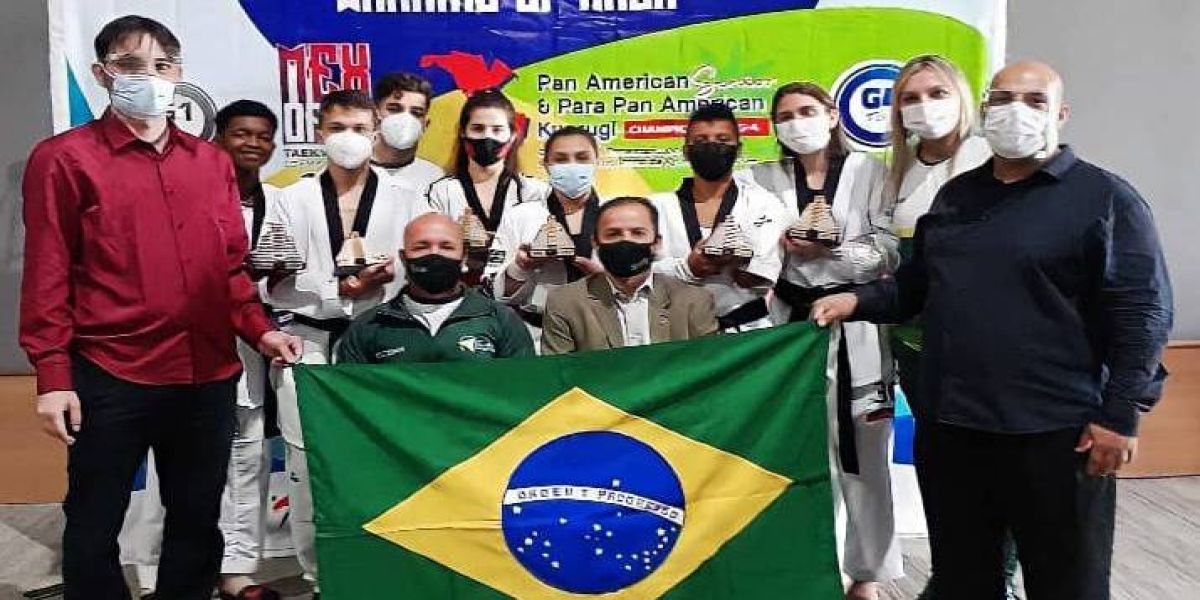 Com tempero paranaense, seleção ganha sete medalhas no Pan-Americano de Parataekwondo