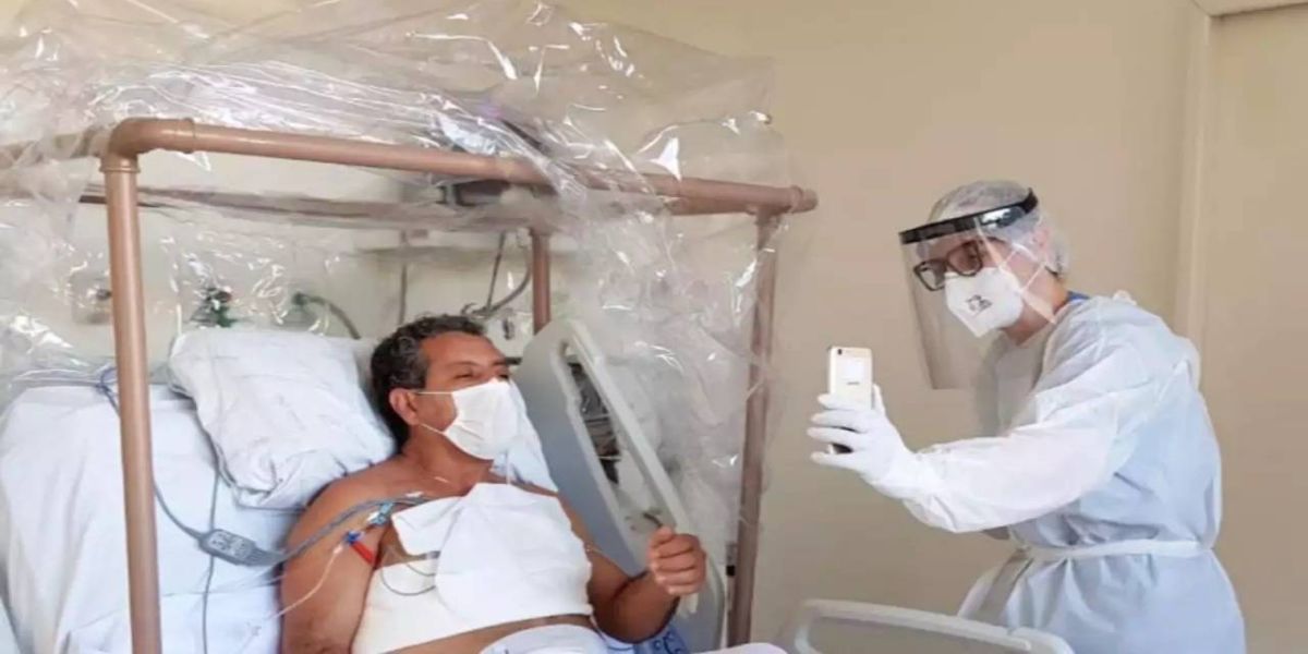 Humanização x Covid-19: visitas virtuais acolhem famílias e ajudam na recuperação de pacientes no HU