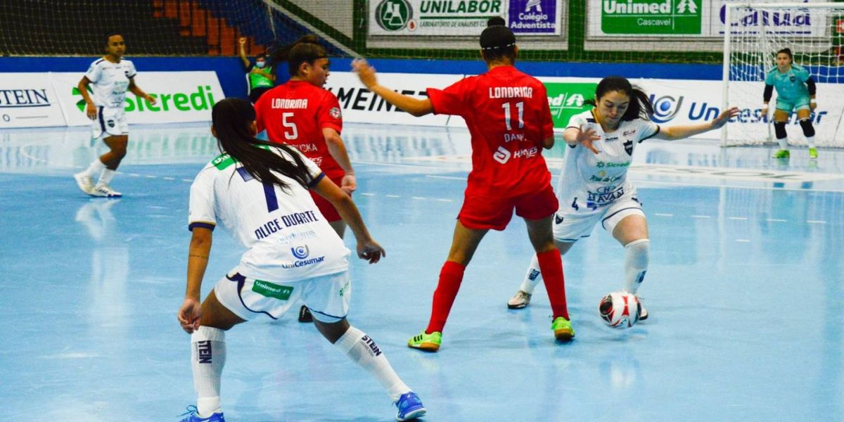 Stein Cascavel Futsal vence o Londrina pelo Campeonato Paranaense Série Ouro