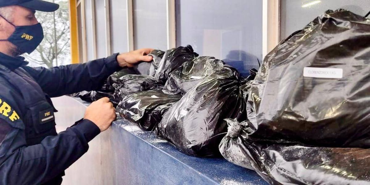 PRF apreende 135 Kg de “Ecstasy Genérico” em Santa Terezinha de Itaipu
