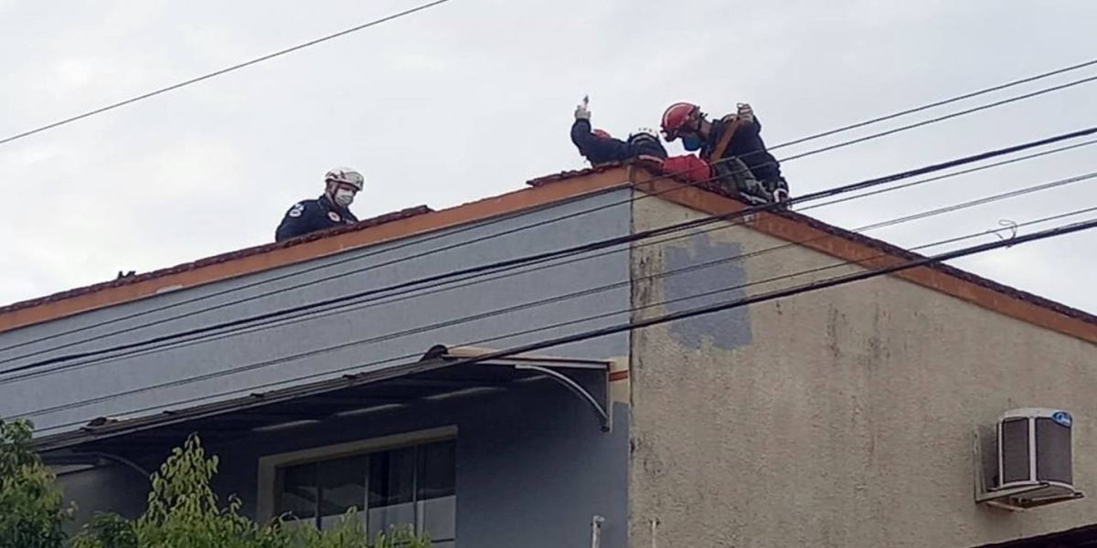 Aeromédico socorre vítima de  choque elétrico em Campo Bonito