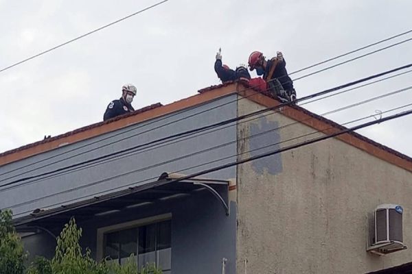 Aeromédico socorre vítima de  choque elétrico em Campo Bonito