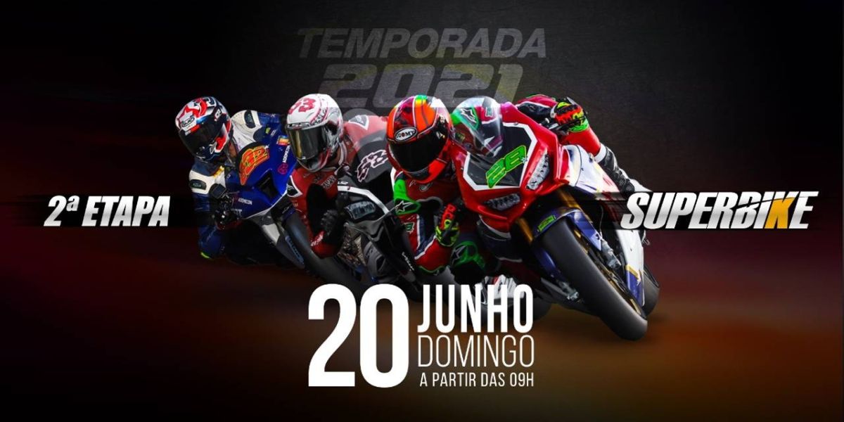 Segunda etapa do SuperBike Brasil acontece neste domingo