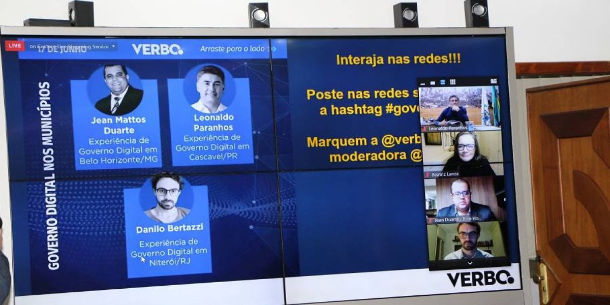 Experiências digitais de Cascavel são apresentadas em seminário virtual