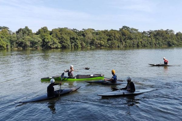 Imagem referente a notícia: Cascavelense é destaque no Brasileiro de Canoagem Descida Sprint