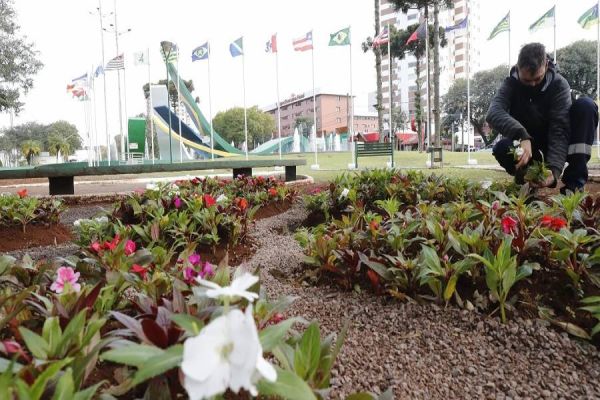 Projeto paisagístico deixará Praça do Migrante mais bela