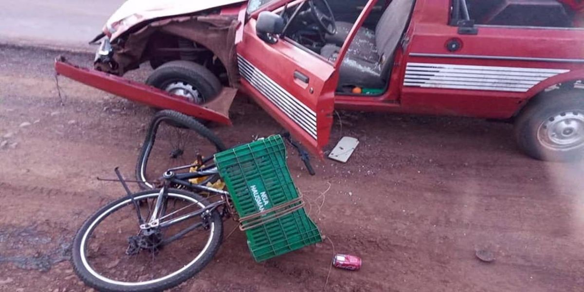 Ciclista morre após ser atropelado por motorista bêbado em Boa Vista da Aparecida