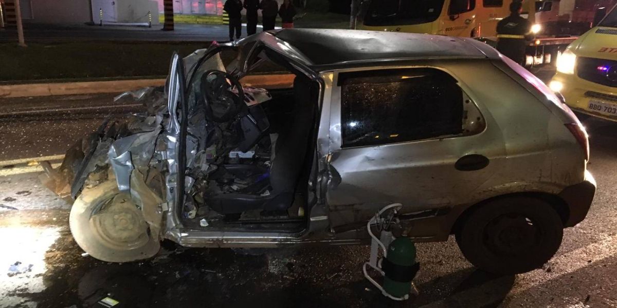 Homem morre em grave colisão de trânsito na BR-277 em Laranjeiras do Sul