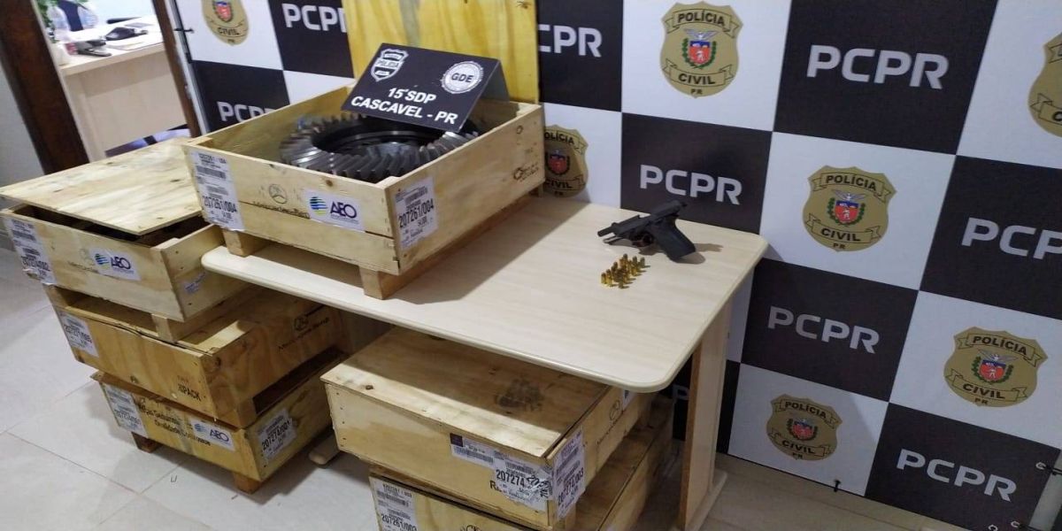 GDE Cascavel cumpre sete mandados de apreensão e prisão a investigados por roubo a compristas