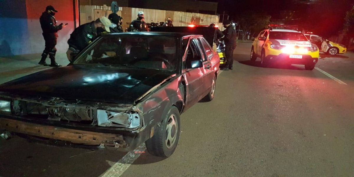 Homem é detido por embriaguez ao volante na Rua Visconde de Guarapuava