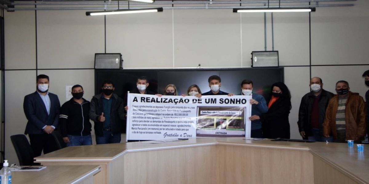 Emenda garante R$ 2 milhões para construção do Centro de Paradesportos de Cascavel