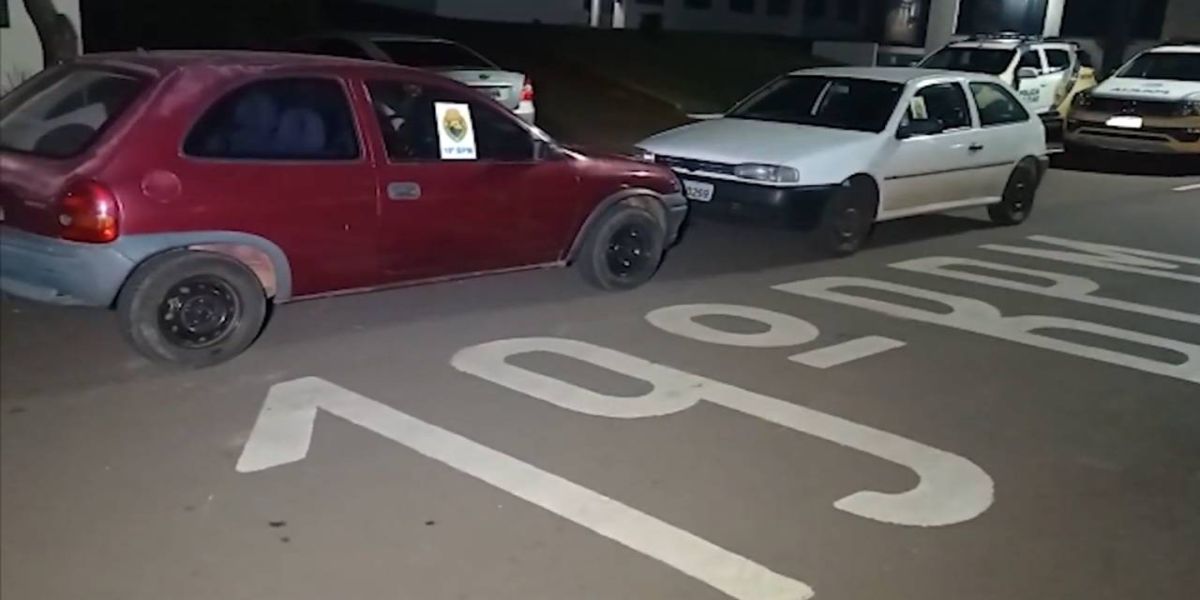 Serviço de Inteligência da PM de Toledo, recupera dois veículos furtados em Cascavel