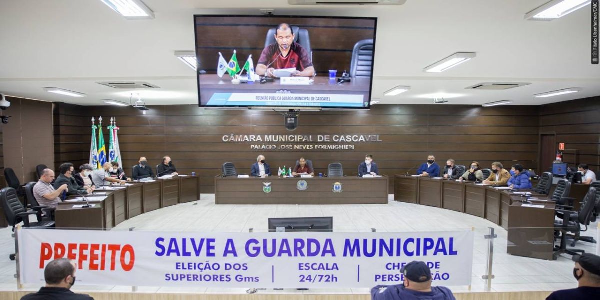 Câmara discute demandas da Guarda Municipal em reunião com autoridades