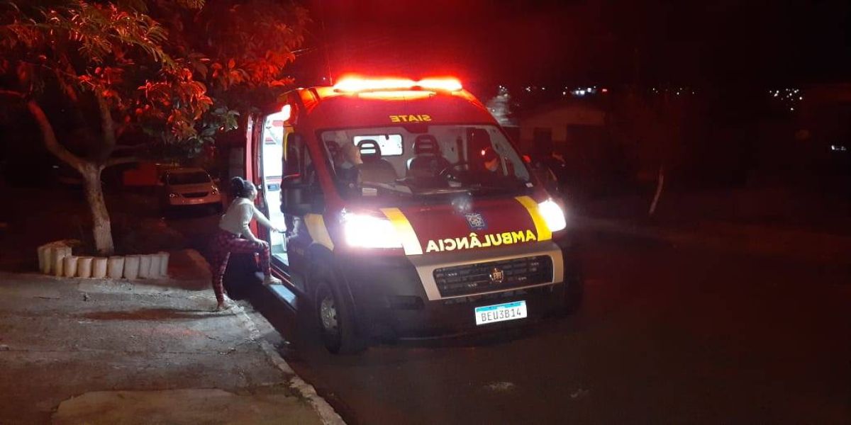 Homem corta a mão após ser agredido no Bairro Morumbi em Cascavel