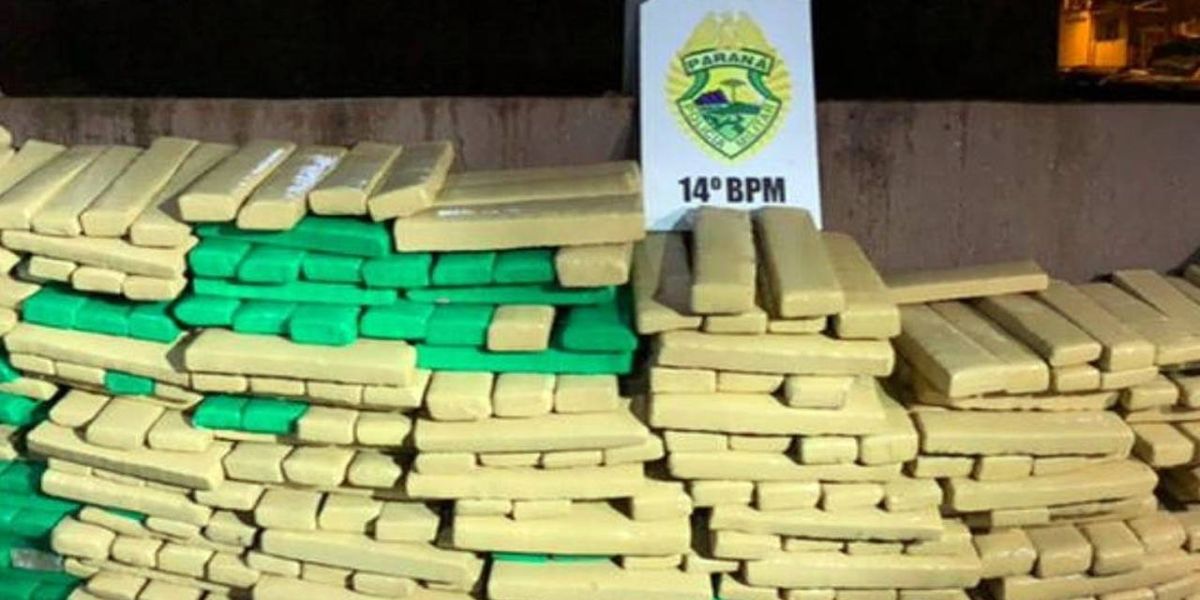 PM apreende 45 toneladas de drogas no primeiro semestre de 2021 no Oeste e Sudoeste