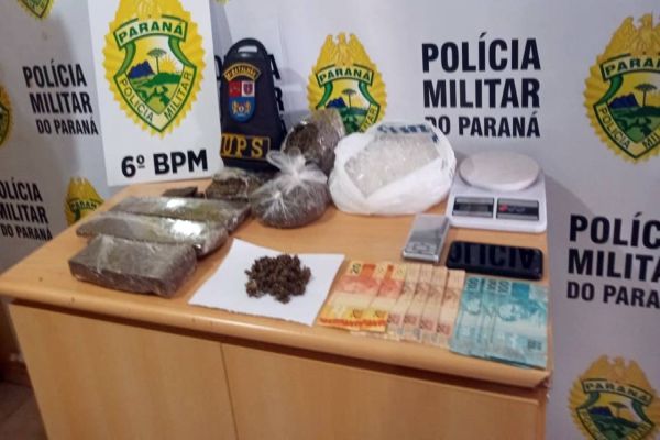 Homem é detido por trafico de drogas no Bairro Brasmadeira