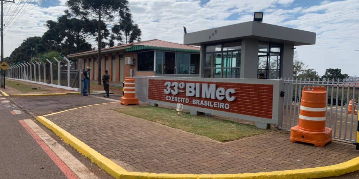 Militar do Exercito morre após se alvejado por disparo de arma de fogo no 33º Batalhão em Cascavel