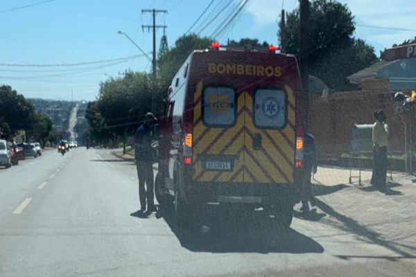 Colisão de trânsito foi registrado no Bairro Periolo em Cascavel