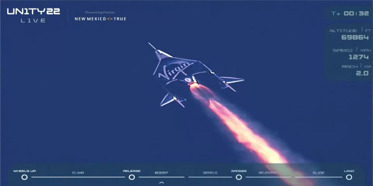 Viagem de Richard Branson estabelece recorde: maior número de humanos ao mesmo tempo no espaço