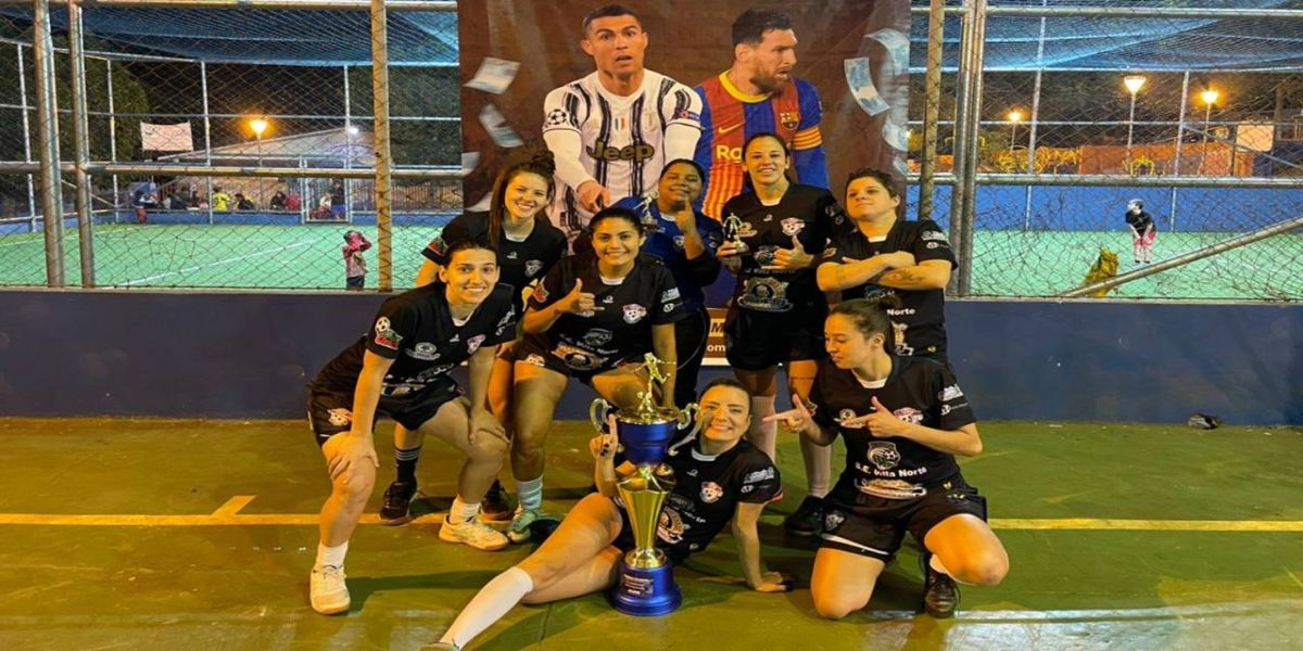TPM vence Amigos do Josias e fatura o título do Torneio de Futsal Feminino do Bairro Floresta