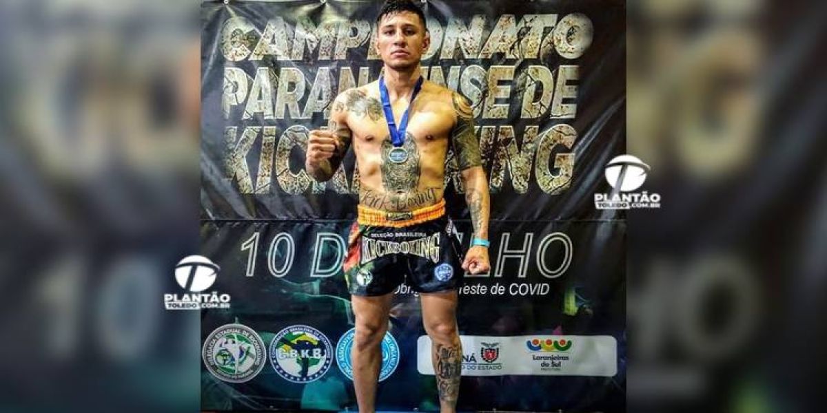 Lutador de Toledo, André Furquim, é Campeão Paranaense de Kickboxing 60kg k1 Rules
