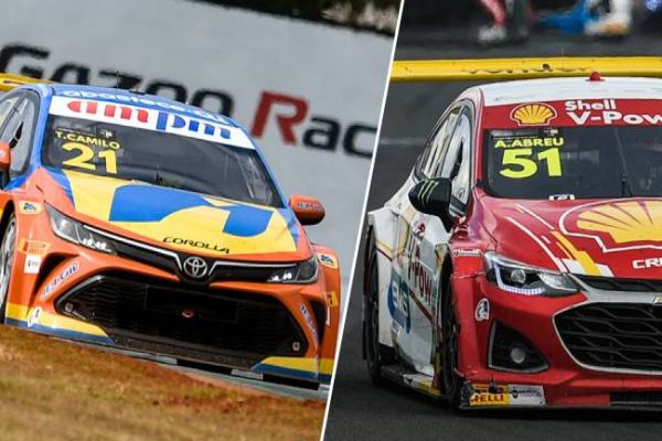 Abreu segura Zonta nas voltas finais e triunfa em corrida 2 da Stock Car em Cascavel