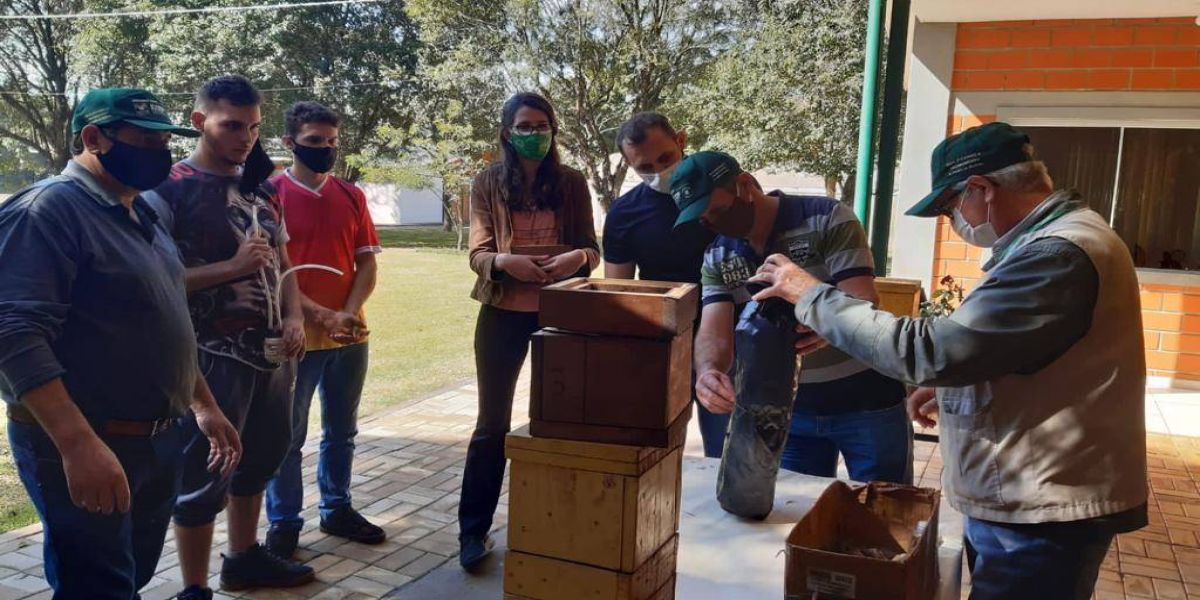 Programa Horta e Mel: servidores do Território Cidadão fazem curso de capacitação na Agrotec