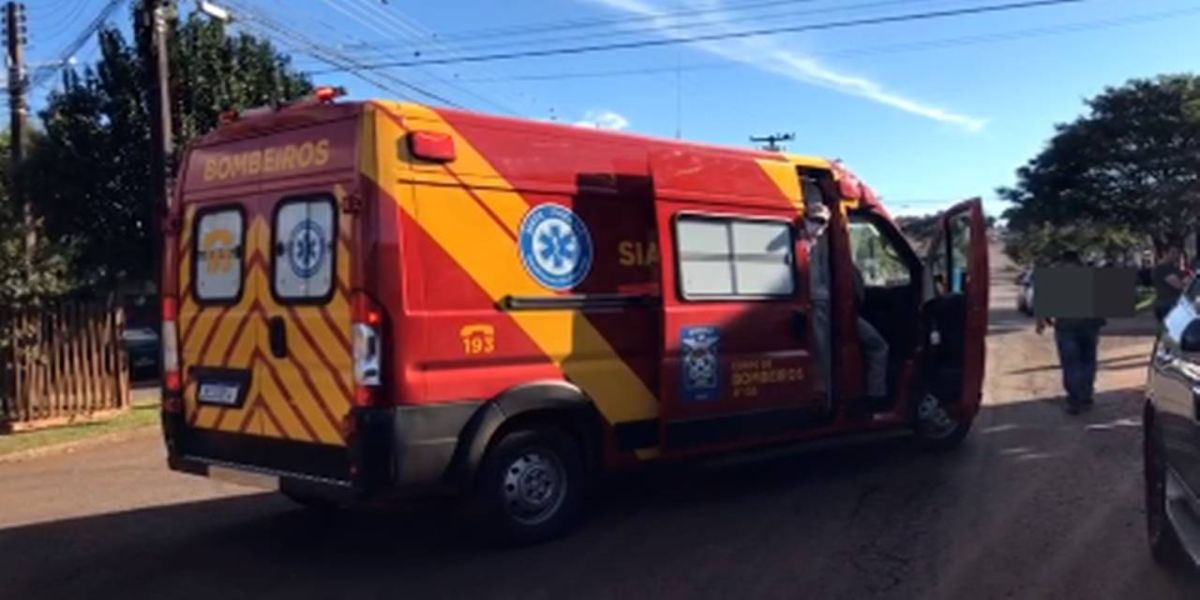 Ciclista fica ferido após colisão de trânsito no Bairro Brasília