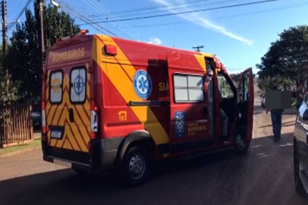 Ciclista fica ferido após colisão de trânsito no Bairro Brasília