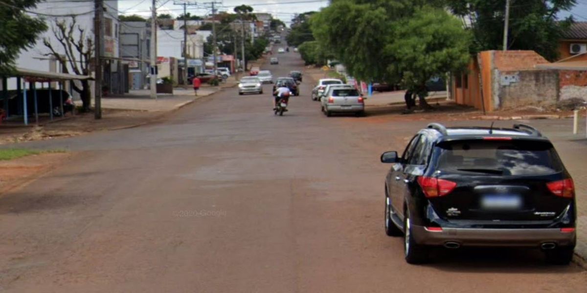 Entregador de bebidas é assaltado na Rua Itália no Bairro Cascavel Velho