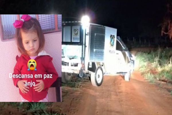 Criança de dois anos morre em acidente no interior de Chopinzinho
