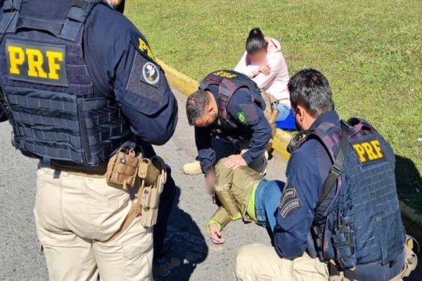 PRF salva mulher com epilepsia no Paraná