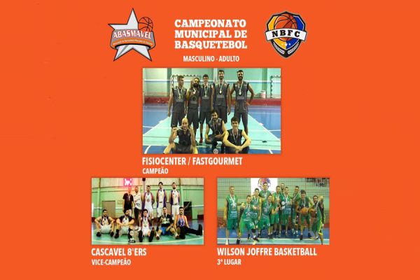 Fisiocenter/Fastgourmet vence Cascavel8’ERS e fatura o título do Campeonato Municipal de Basquetebol